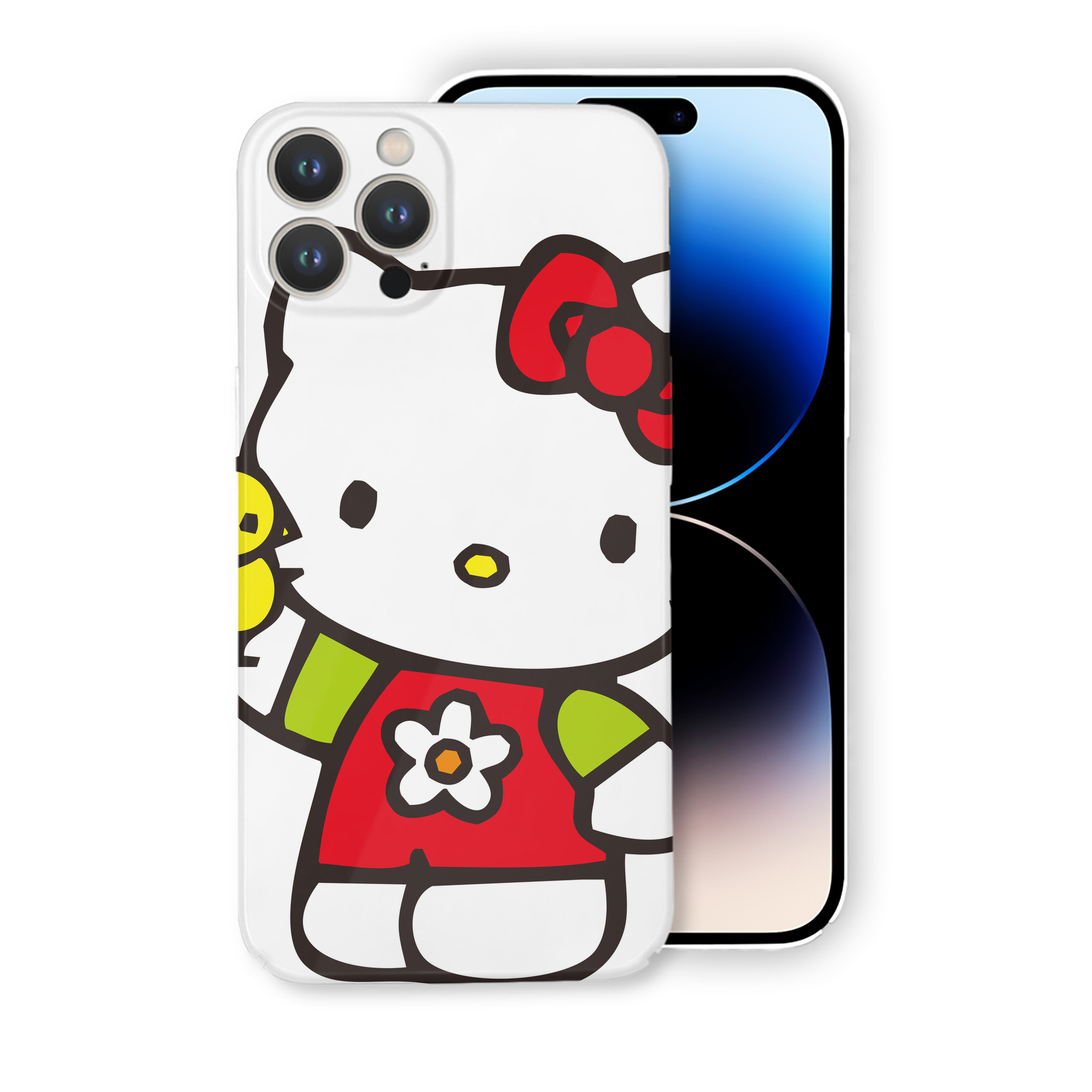 （画像用） Hello Kitty ハローキティ 【iPhone 14シリーズ対応】ハードケース
